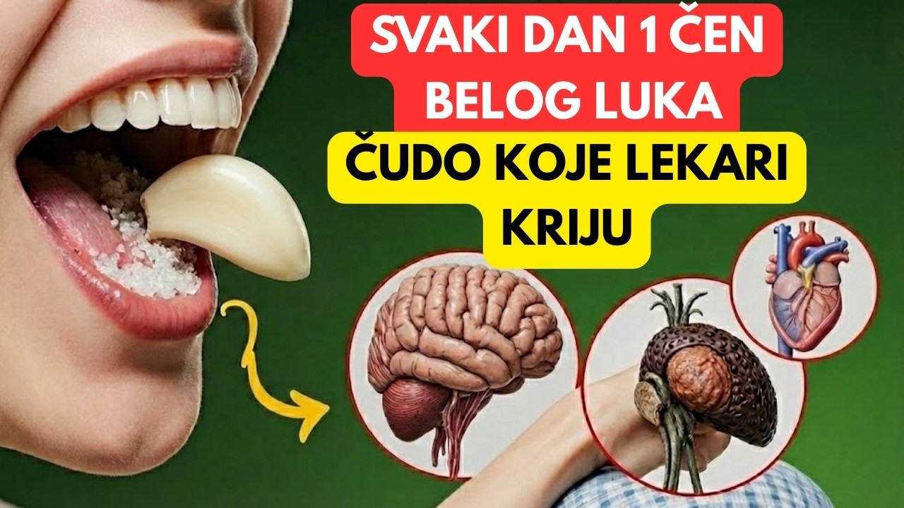 7 Iznenađujućih Prednosti Belog Luka Za Starije (98% Ljudi Preko 60 Ne Zna)