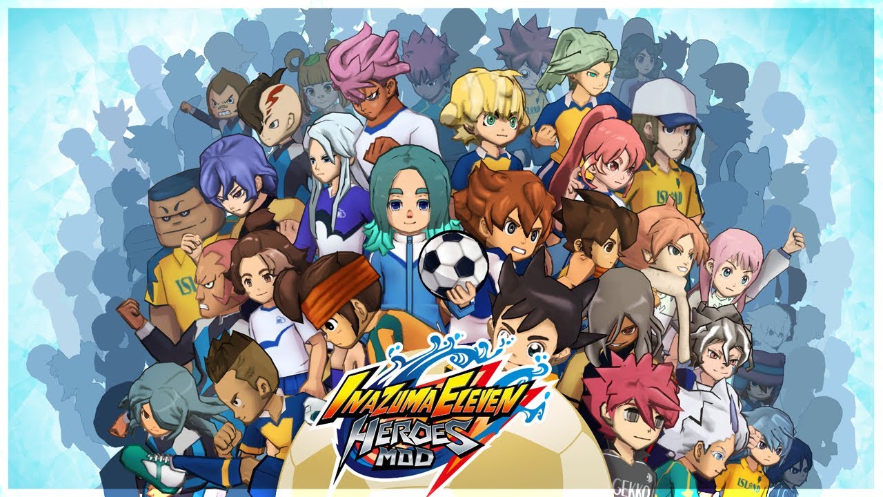 INAZUMA ELEVEN GO GALAXY HEROES MOD!