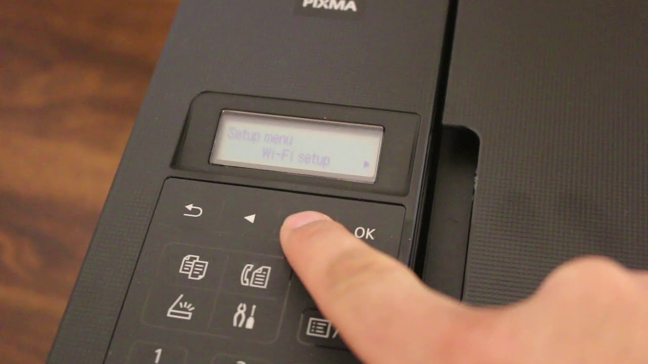 How to find WPS Pin number of Canon TR4520 printer review ?
