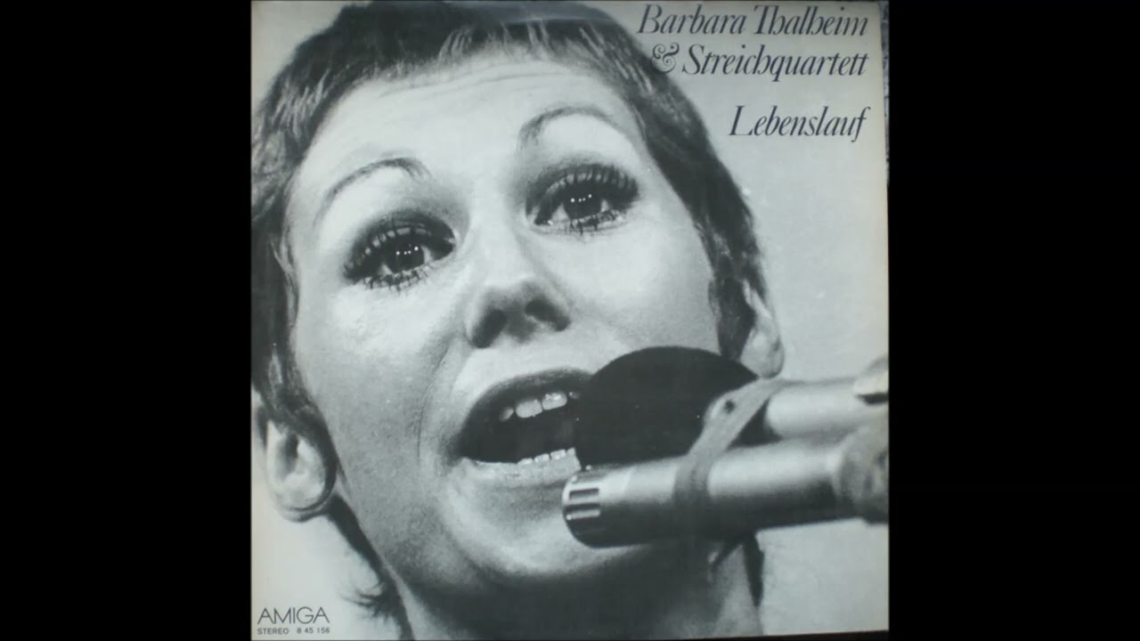 Barbara Thalheim & Streichquartett – Lebenslauf  | Seite A (Amiga 845156)