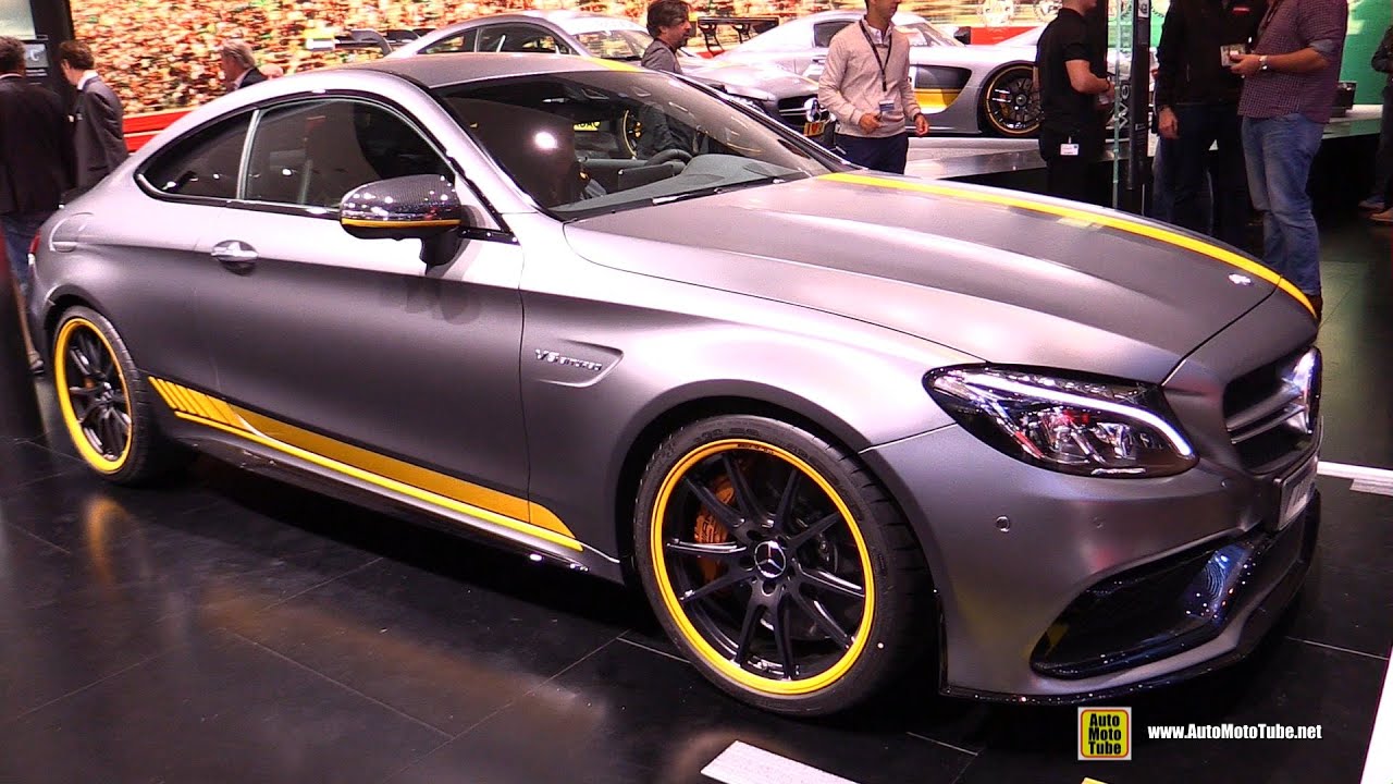2016 Mercedes-AMG C63 S Coupe Edition 1 - Exterior, Interior Walkaround - 2015 Frankfurt Motor Show