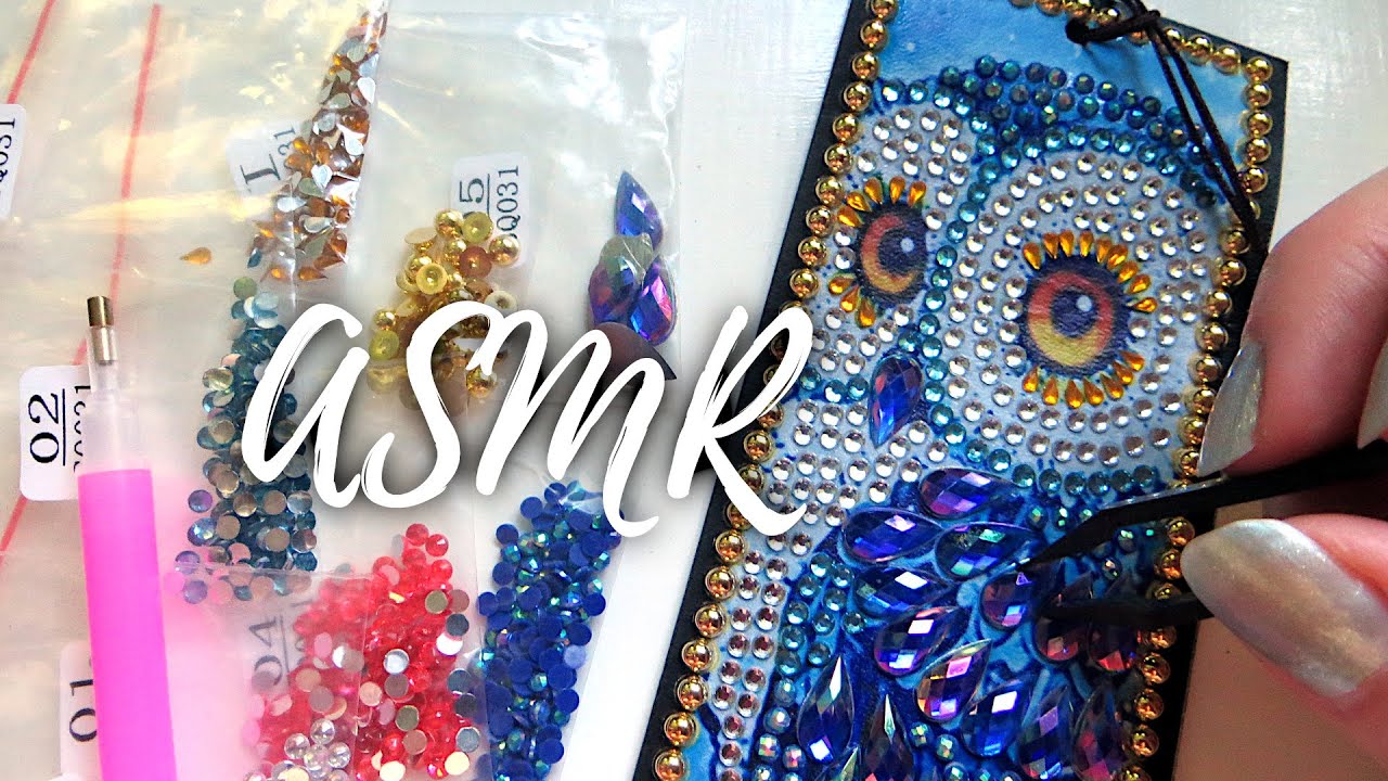ASMR Diamond Painting Bookmark | No Talking