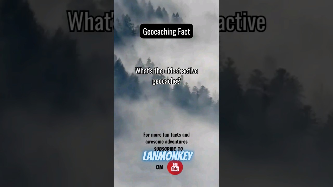 What's the oldest active #geocache ? #geocaching #funfacts