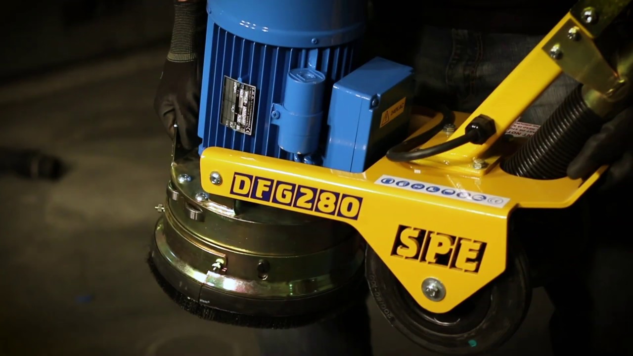 The SPE DFG280 Concrete Grinder by Bartell Global. Makers of Contractor Proven Equipment Since 1946.