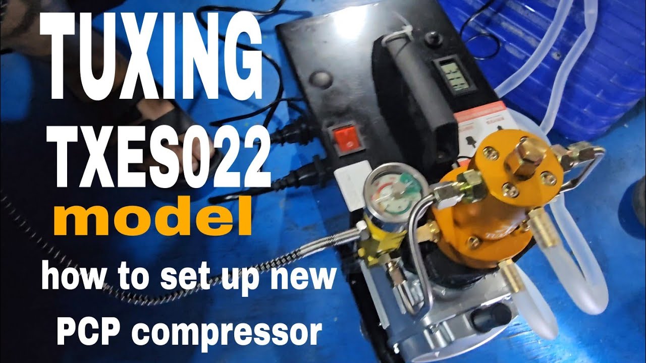 Ganito TAMANG SET UP NG BAGONG PCP COMPRESSOR