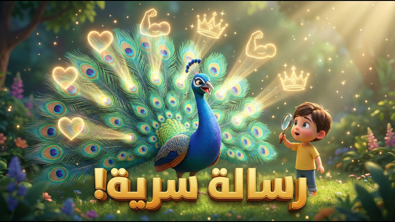 الرسالة الخفية في ذيل الطاووس ✨🦚