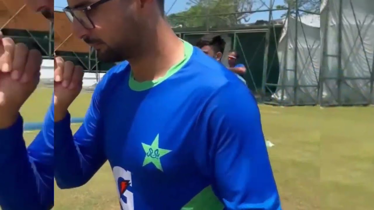 abrar Ahmed tour to Sri Lanka net practice #abrarahmad #pakvssl