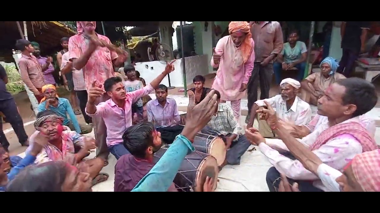 Holi Faag Bahupur Raebareli (राधा चन्द्र बदन ऊजियारी) # holifaag #faag #raebareli faag