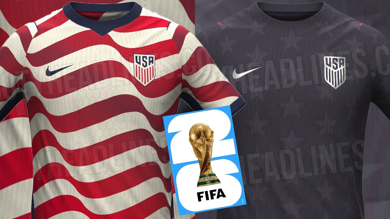 ¡EQUIPACIONES NIKE de ESTADOS UNIDOS para el MUNDIAL 2026!