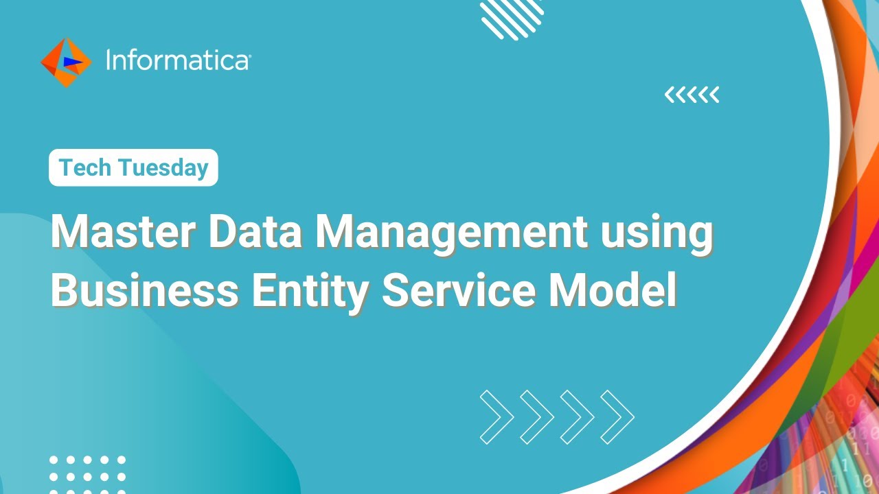 Master Data Management using Business Entity Service model