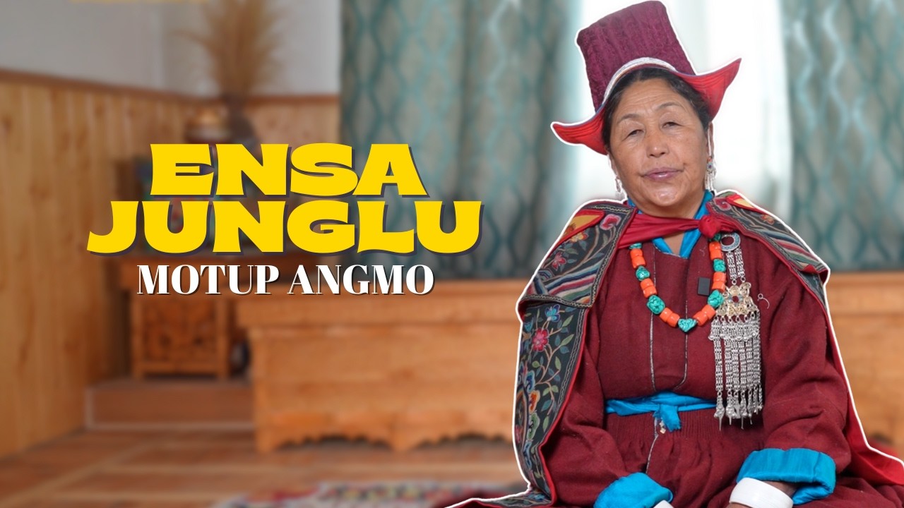 Ensa Junglu | Traditional Song on Ensa Gonpa | Sung by Mutop Angmo Panamik, Nubra