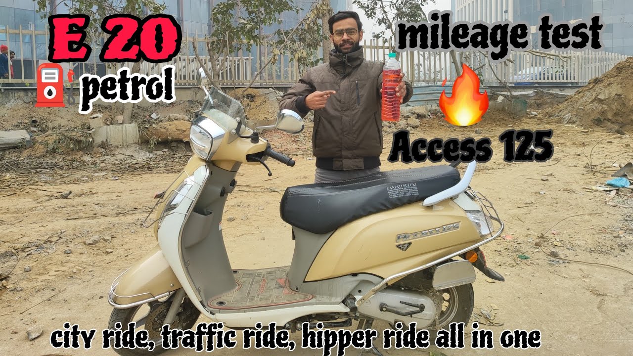 suzuki access 125 |mileage test|E20 petrol|shocking😱 result#suzukiaccess125bs6 @palvishnuvlog