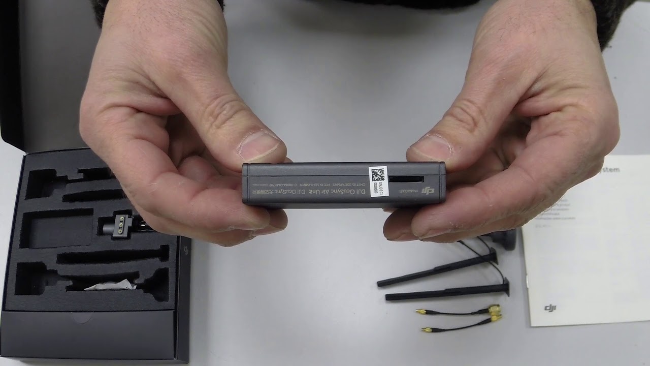 DJI OcuSync Air System  unboxing