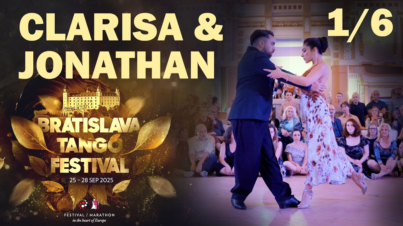 Jonathan Saavedra & Clarisa Aragon 1/6 @ Bratislava Tango Festival 2025 - Autorretrato, El Arrastre