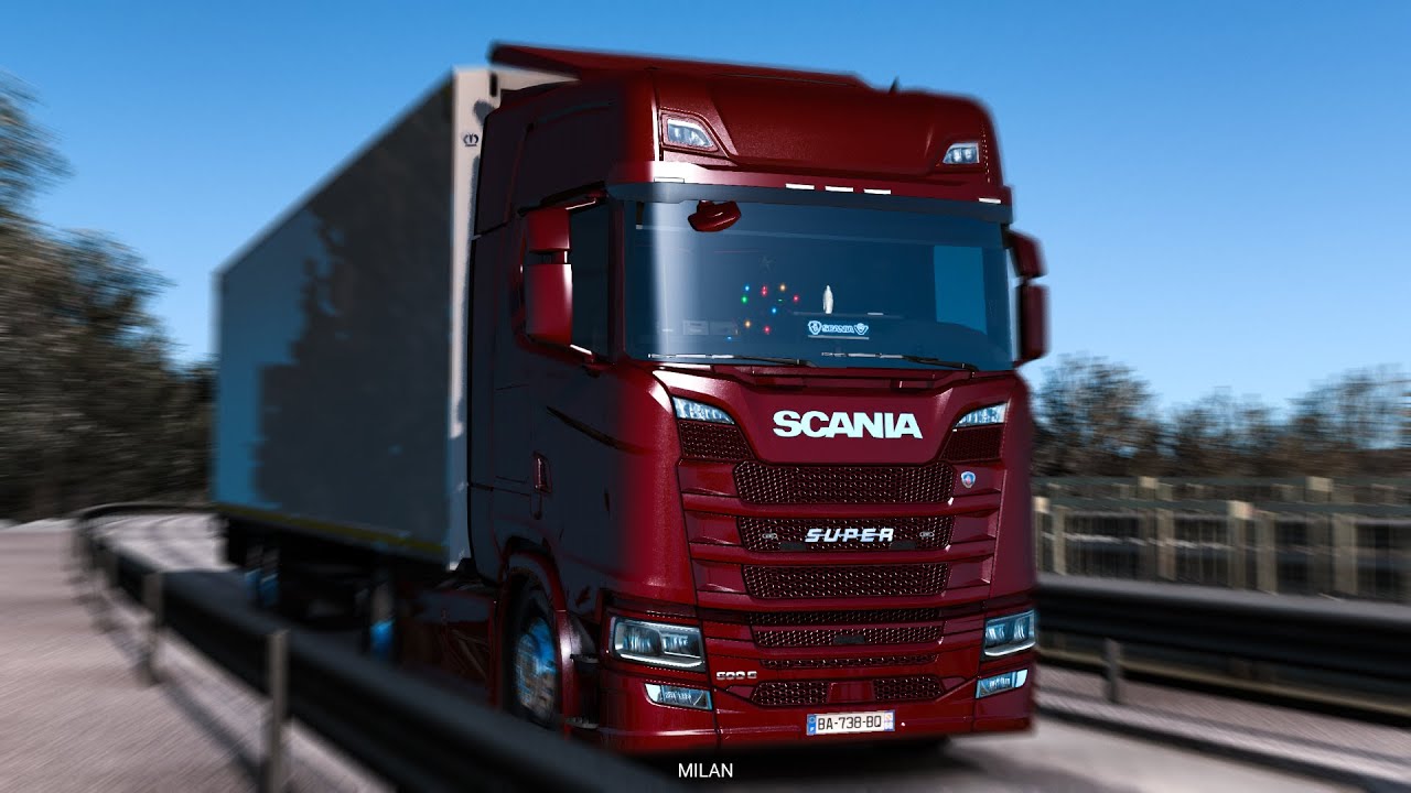 Delivering Medical Equipment in Ensisheim - ETS2 Gameplay
