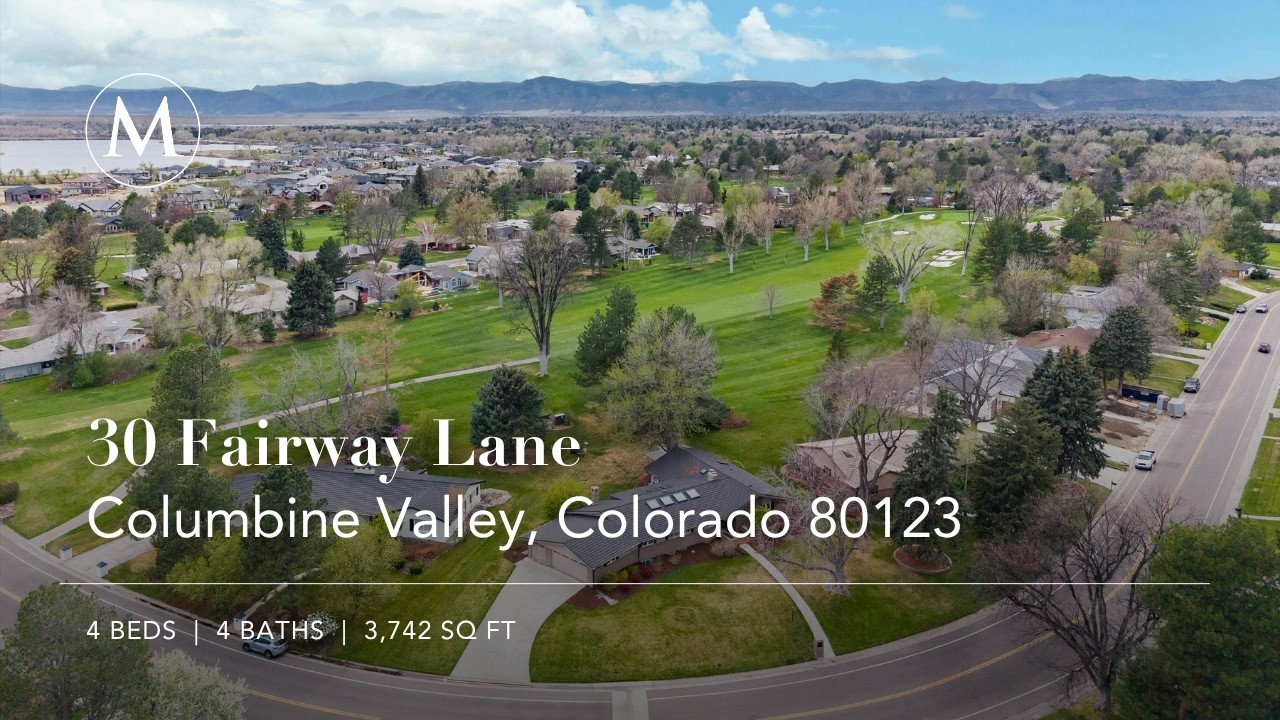 Golf Course Living in Columbine Valley | 30 Fairway Lane