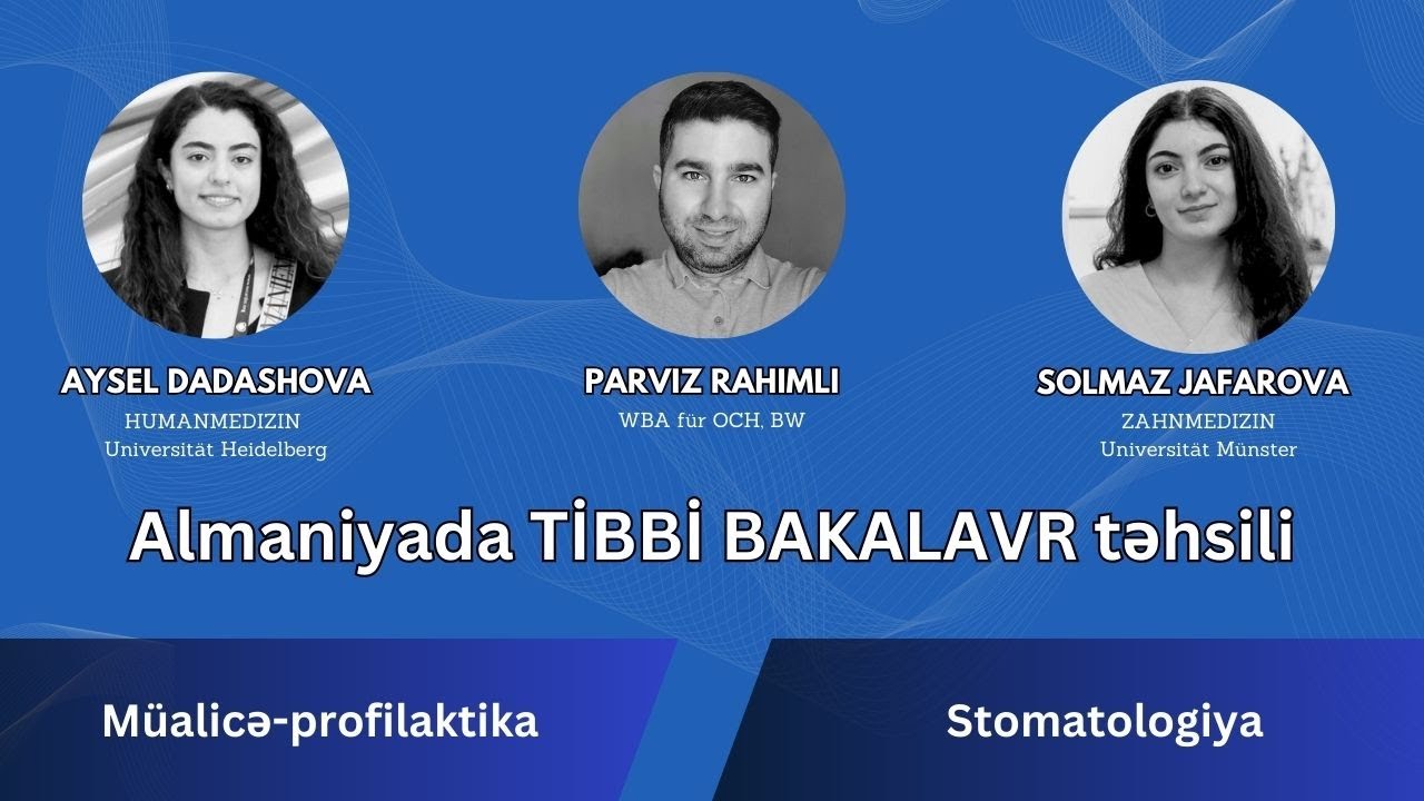 Almaniyada Tibbi Təhsil |  Stomatologiya və Müalicə-Profilaktika