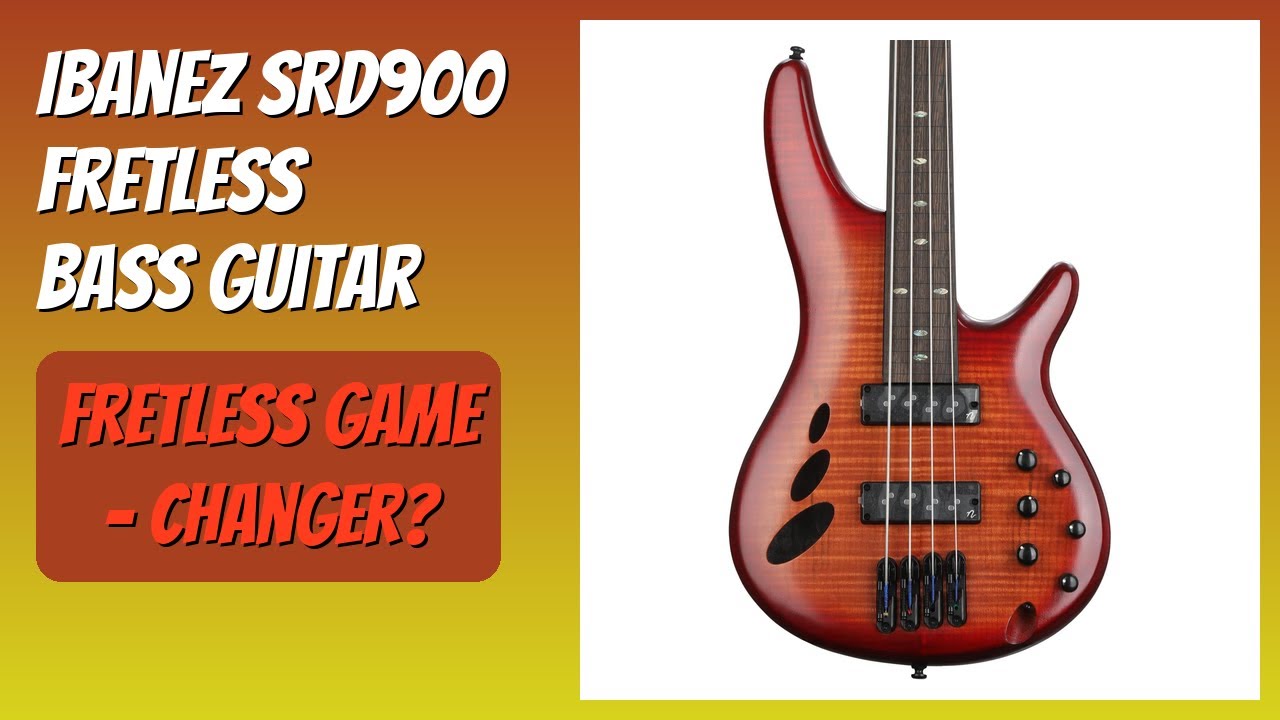 REVIEW (2026): Ibanez SRD900 Fretless Bass Guitar. Features