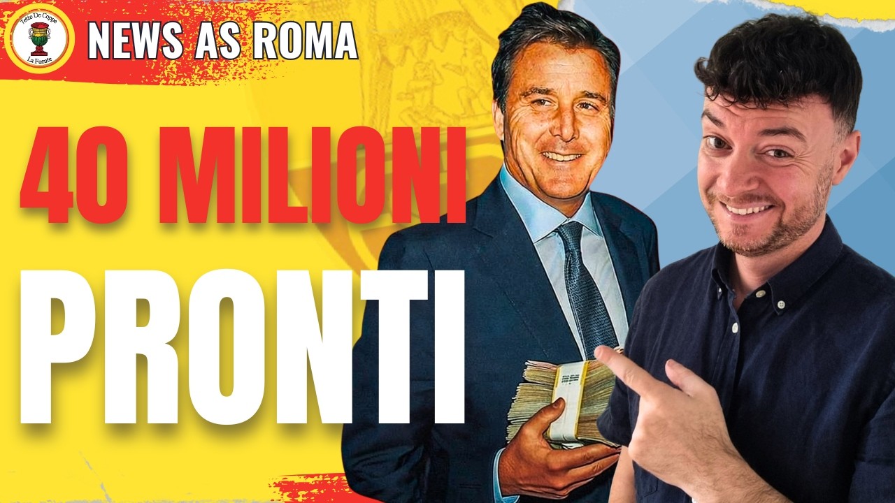 🚨MERCATO ROMA: 40 MILIONI previsti (E I 3 NOMI CHE POSSONO PARTIRE)