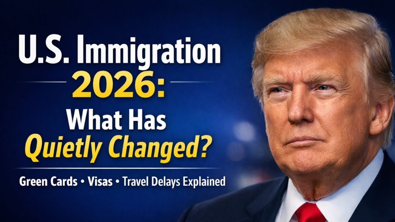 US Immigration 2026 Update   Green Card & Visa Processing Delays Explained   What Families Must Know