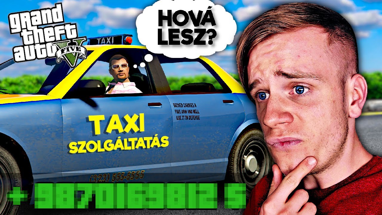 MENNYIT LEHET KERESNI TAXIZÁSSAL?! 🚕💲 | GTA 5 Online #38