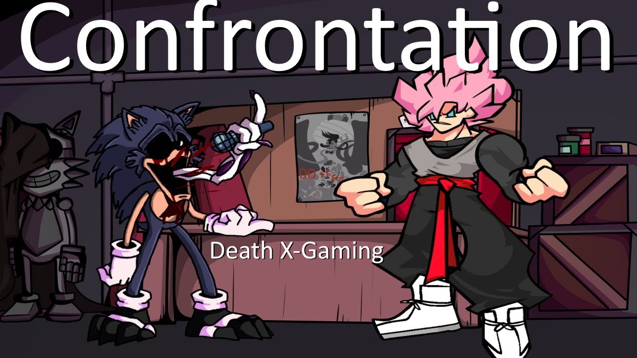 Friday Night Funkin' - Confrontation But It's Lord X Vs Goku Black (My Cover) FNF MODS