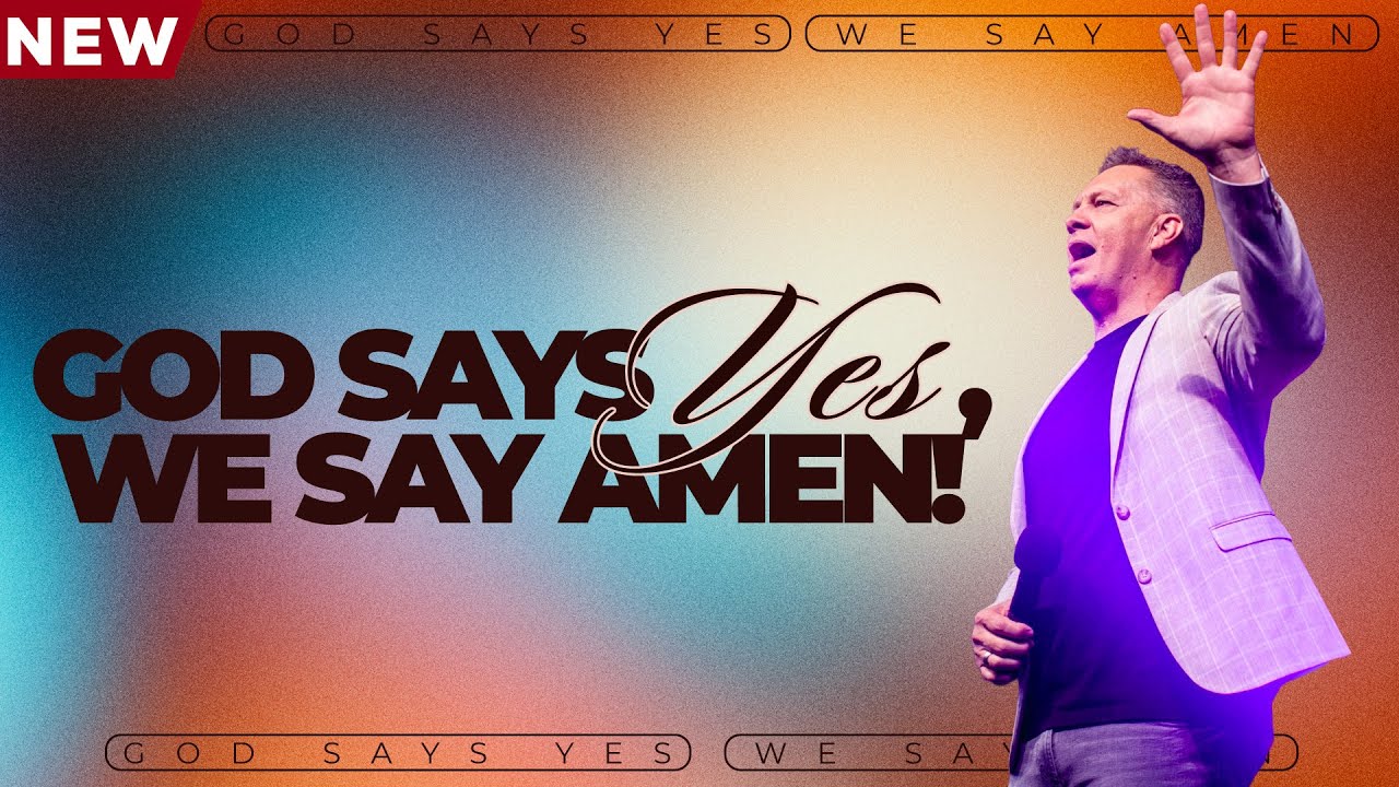God Says Yes, We Say Amen | Ps Aidan Jeffery | 11 January 2026