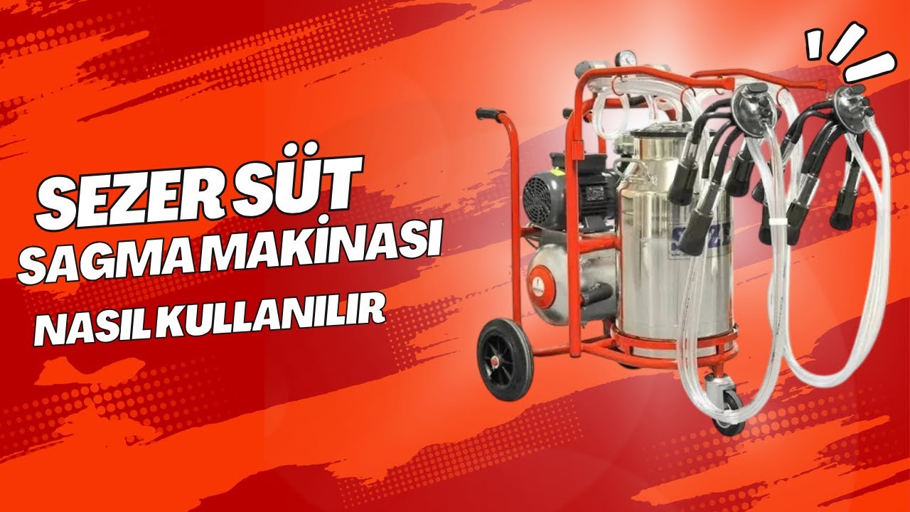 Sezer Süt Sağma Makinası İnceleme , Nasıl Süt Sağılır