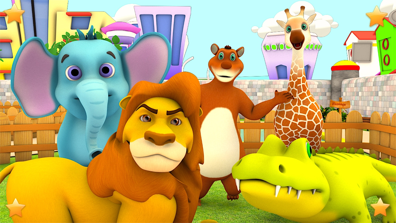 The Zoo Song | We’re going to the Zoo | Animals Song | Kindergarten Songs