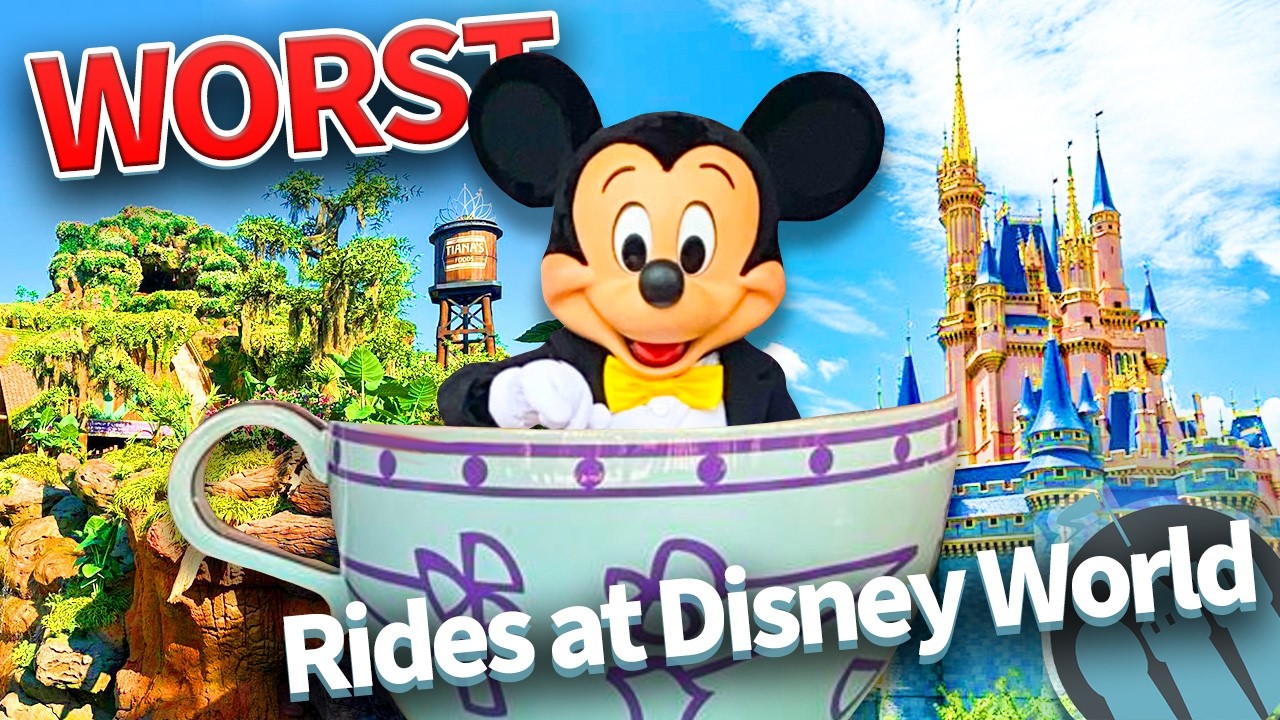 The WORST Rides at Disney World