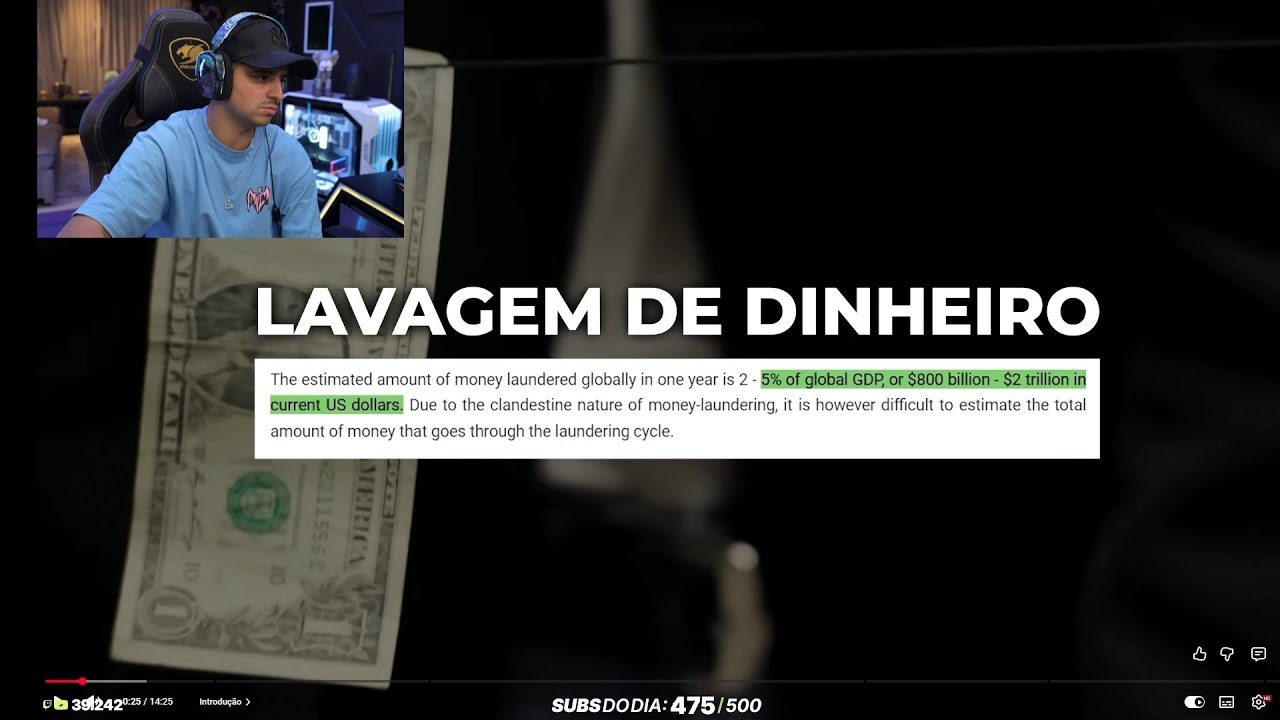 LOUD CORINGA REAGINDO A COMO FUNCIONA A LAVAGEM DE DINHEIRO!!!VEJA 