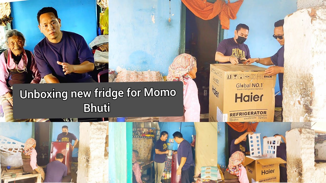 A Little Upgrade for Momo’s Kitchen 💕 Fridge Unboxing & Setup” #tibetanvlogger #tibetanyoutuber