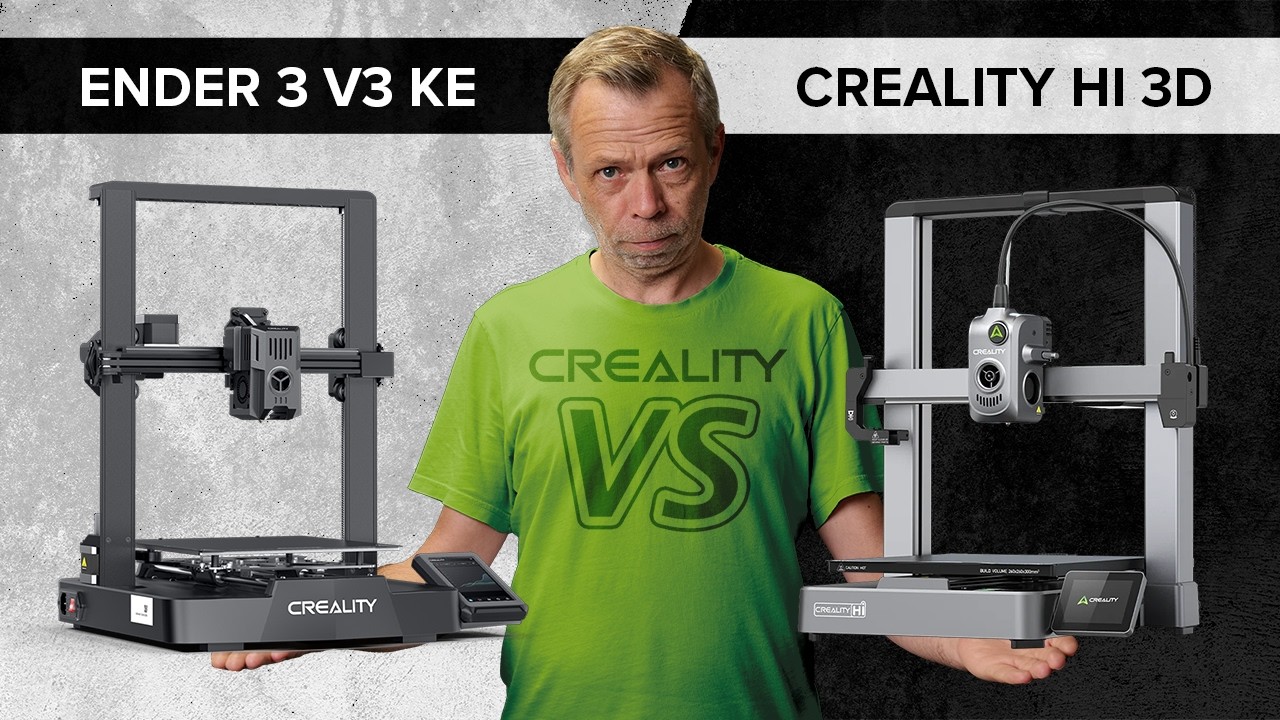 Creality Hi vs Ender 3 V3 KE - Battle Of The Beginners!