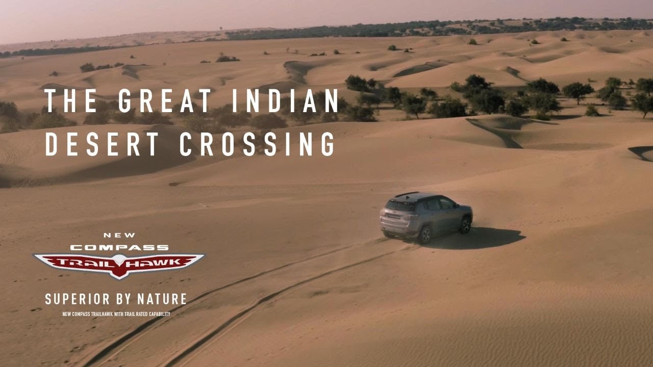 #NewCompassTrailhawk I The Great Indian Desert Crossing