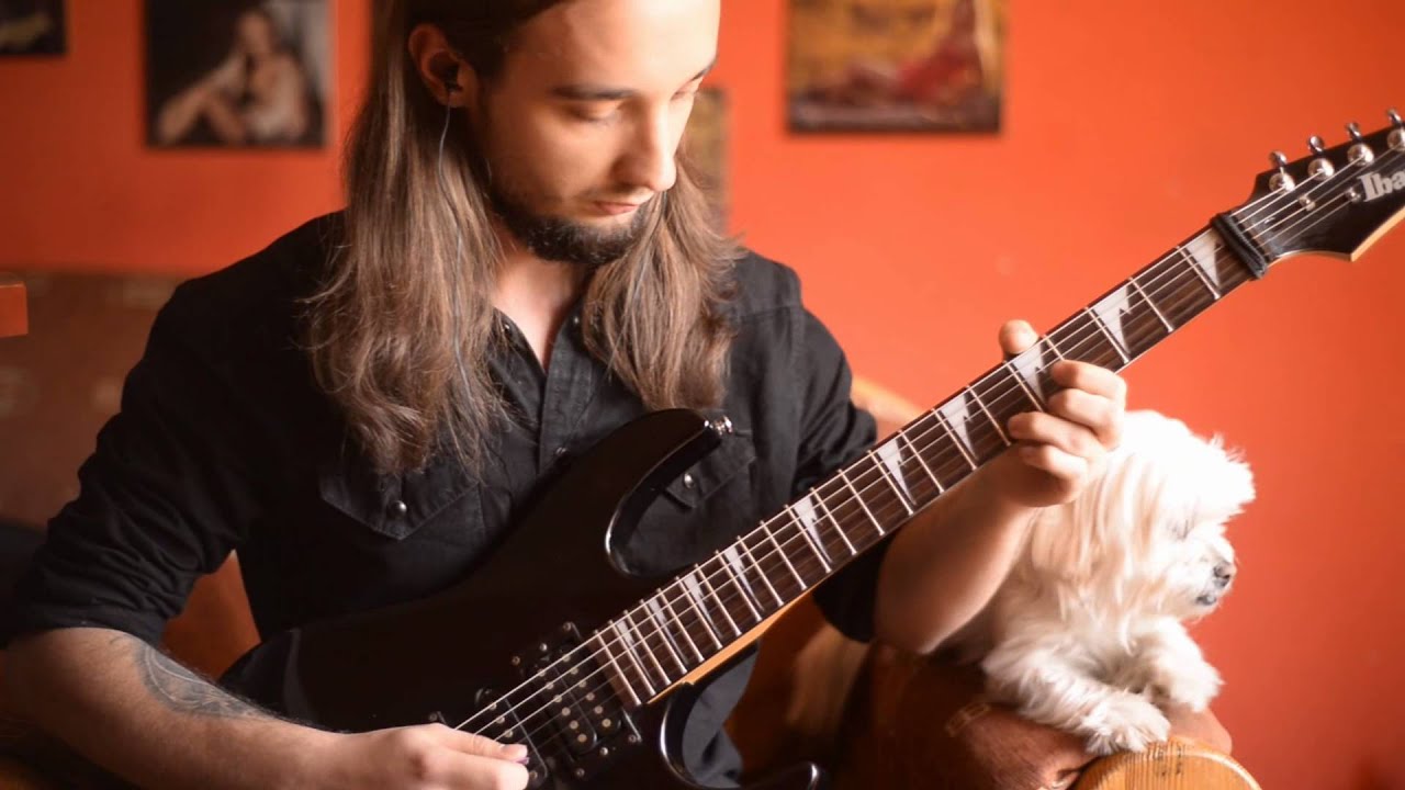 Vital Remains - Dechristianize (Guitar solo cover)