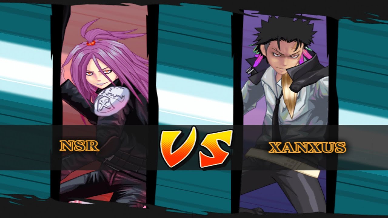 NSR vs Xanxus - Katekyō Hitman Reborn! Kindan no Yami no Delta
