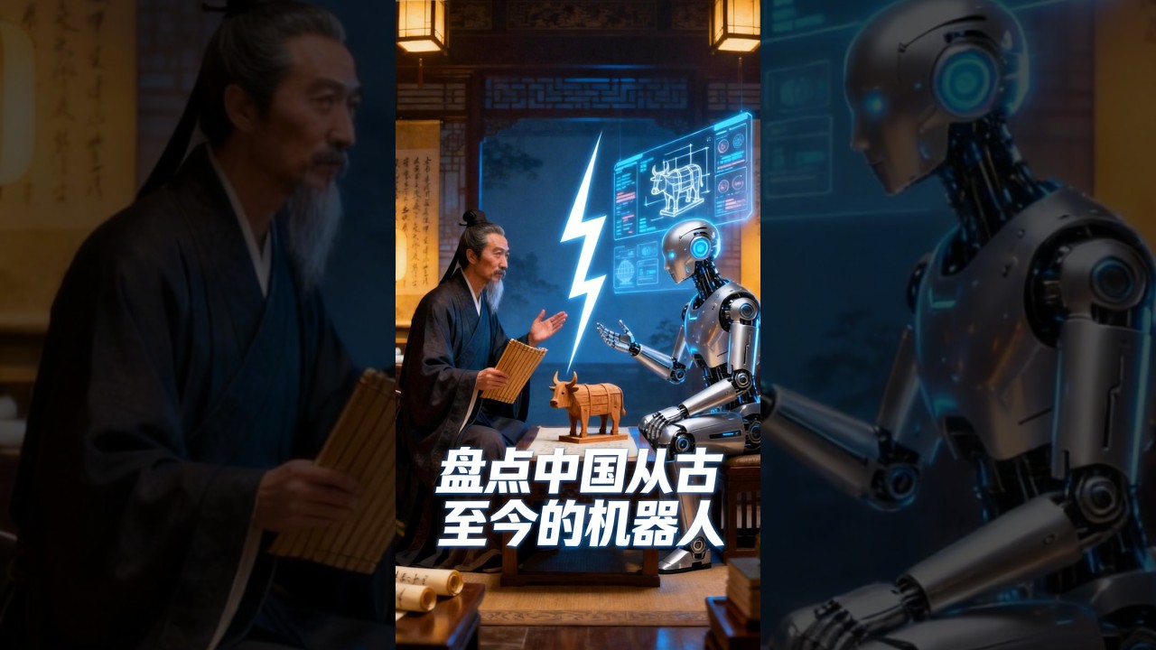 #《盘点中国从古至今的机器人》#bot #智能机器人 #春晚 #《武BOT》