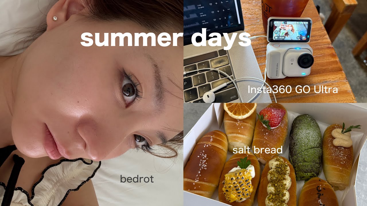 VLOG ⌗ LA summer days, work-life balance, salt bread, new vlogging camera