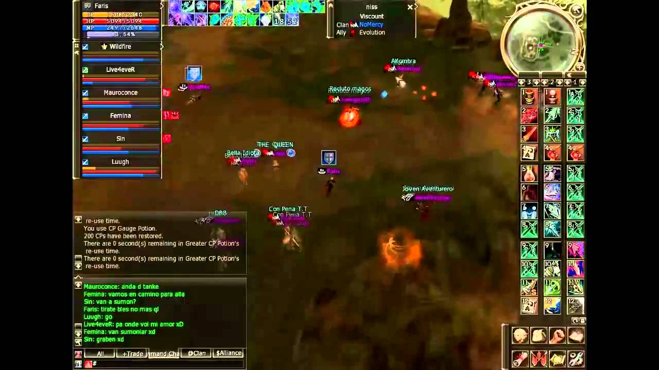 Ghost Sentinel Faris PvP L2Mirage