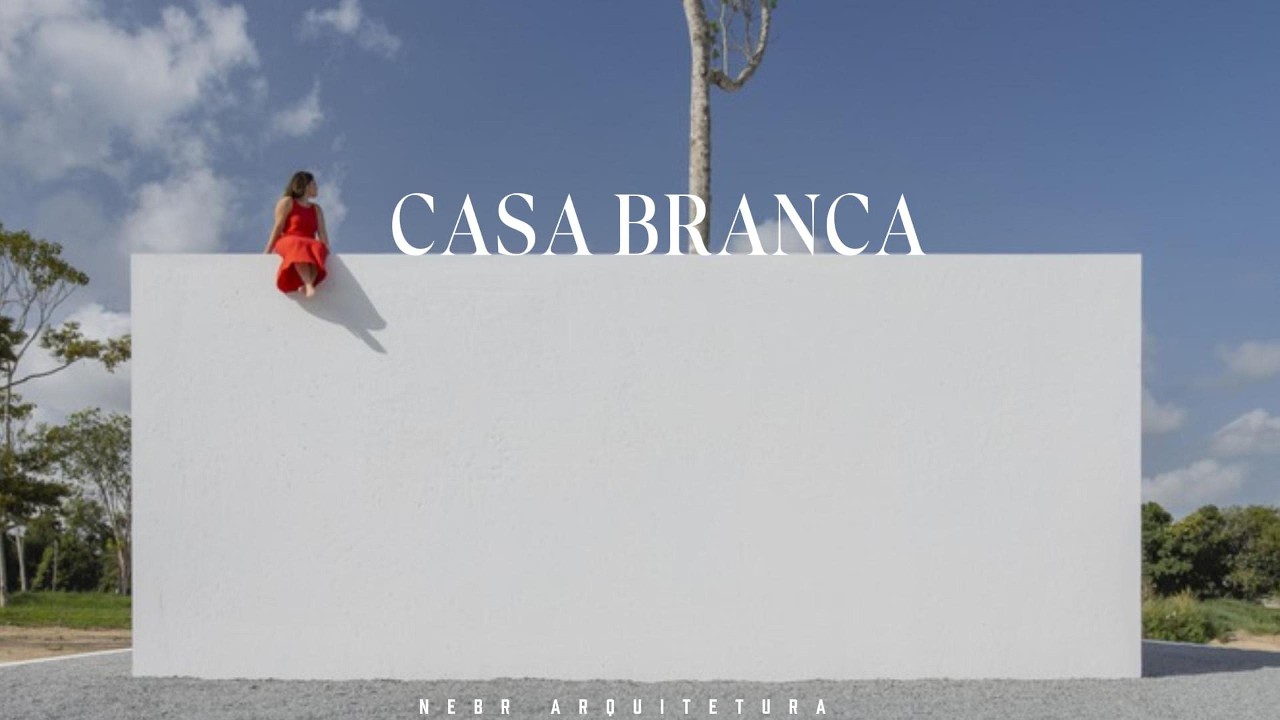Тропическая архитектура со скульптурным дизайном интерьера | Casa Branca