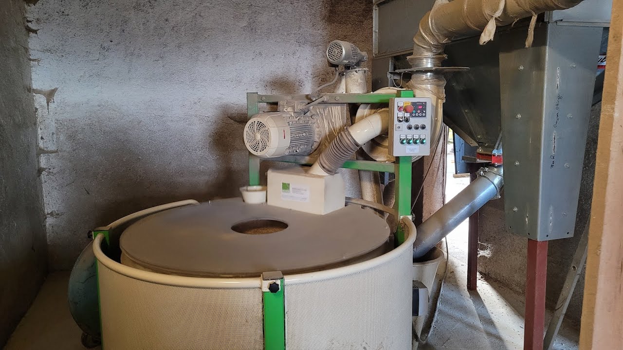 Dinkel Entspelzen 2024