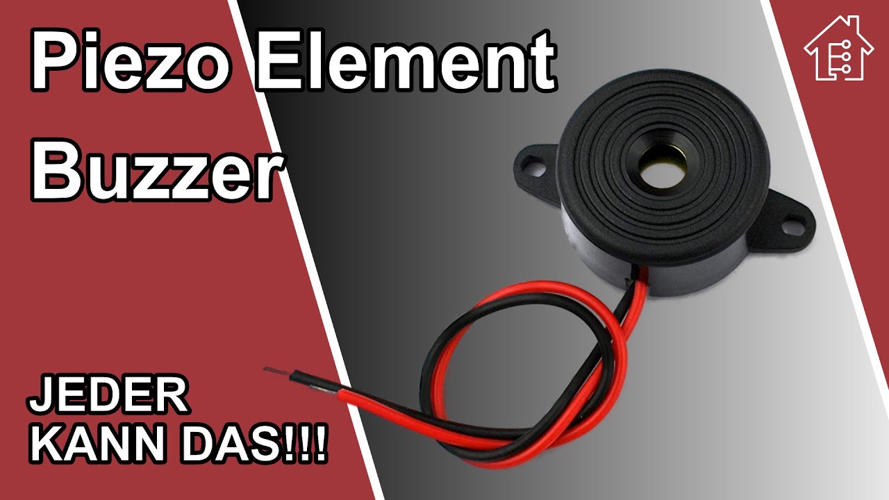 Piezo Summer (Buzzer) einfach erklärt! | #EdisTechlab