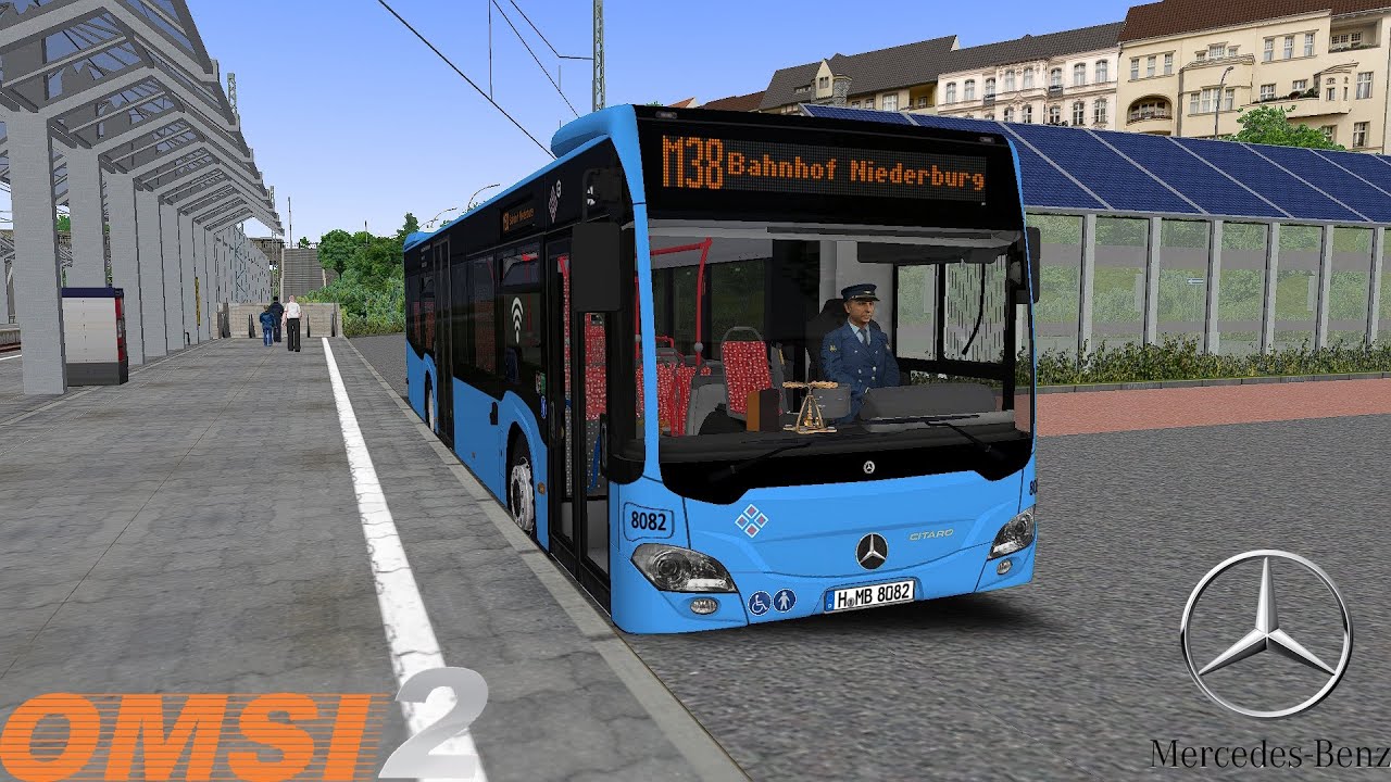 Omsi 2 - Ahlheim Laurenzbach Updated - Line 838 - Mercedes Benz Citaro C2 Hybrid