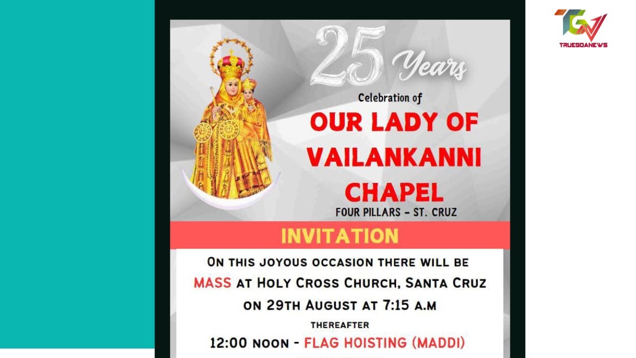 Feast of Our Lady of Vailankanni, Celebrating 25 years of installation our lady