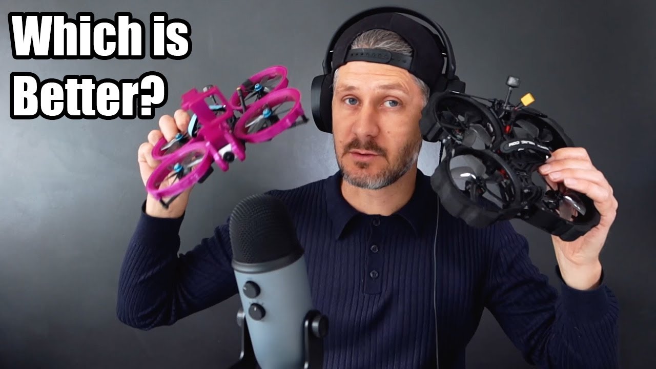 Cinewhoop Comparison! 🤔 Pre Built VS Custom Drone!