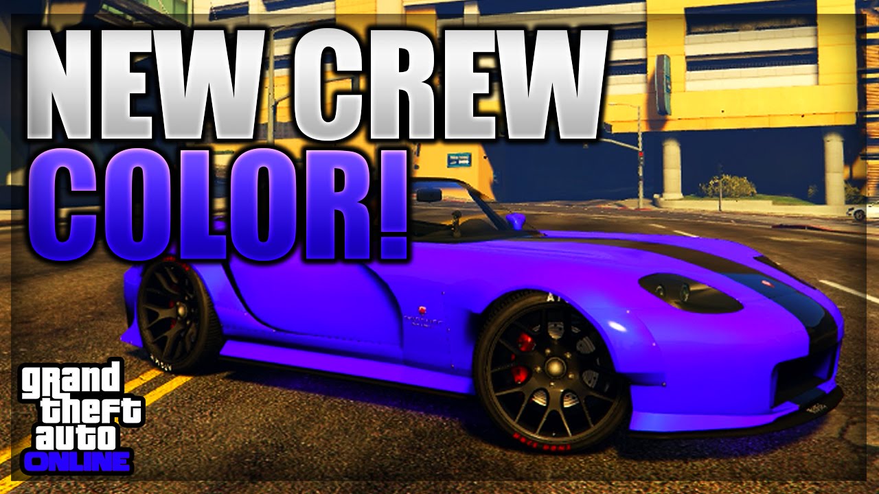 GTA 5 Online - New Rare/Modded Crew Color #47 
