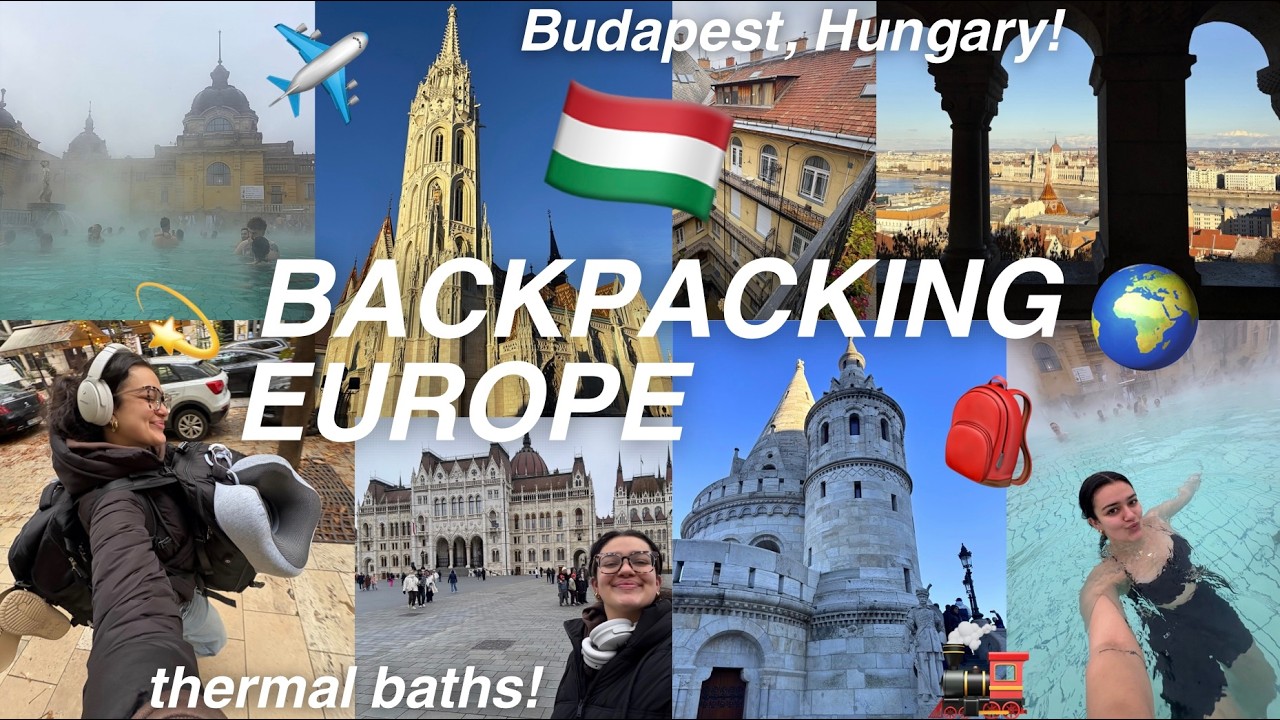 Будапешт, Венгрия 🇭🇺 ПУТЕШЕСТВИЕ ПО ЕВРОПЕ В ОДИНОЧКУ С БЭКПЕКТОМ В 22 ГОДА - ВИДЕОБЛОГ #20