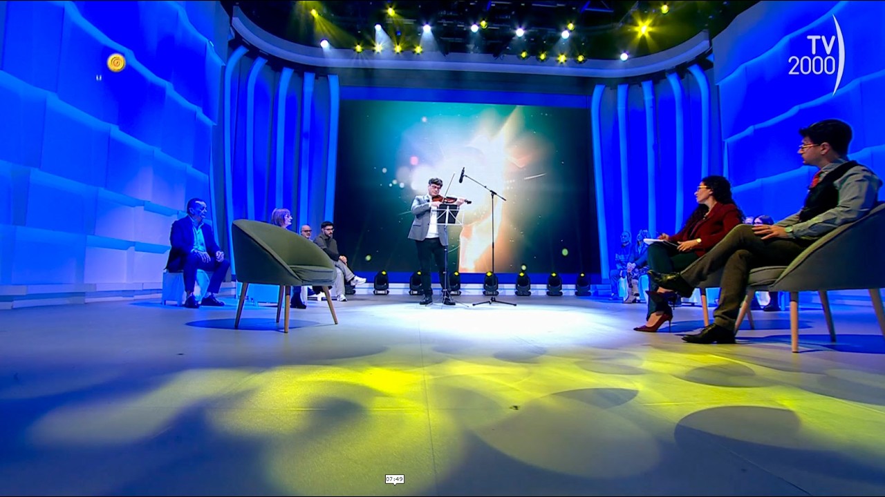 Di Buon Mattino (TV2000) - Ruggiero Sfregola, il violino per curare, una carezza per consolare