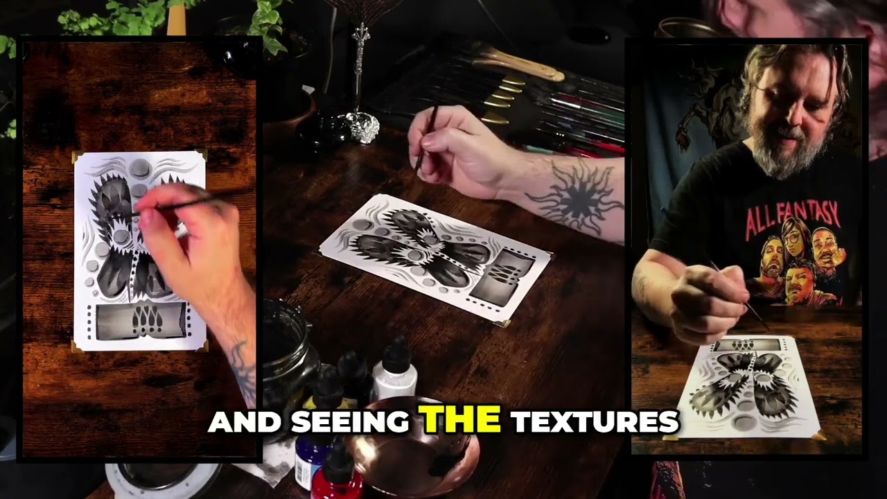 Exploring the Mesmerizing World of Ink Painting: Techniques, Tips, and Textures