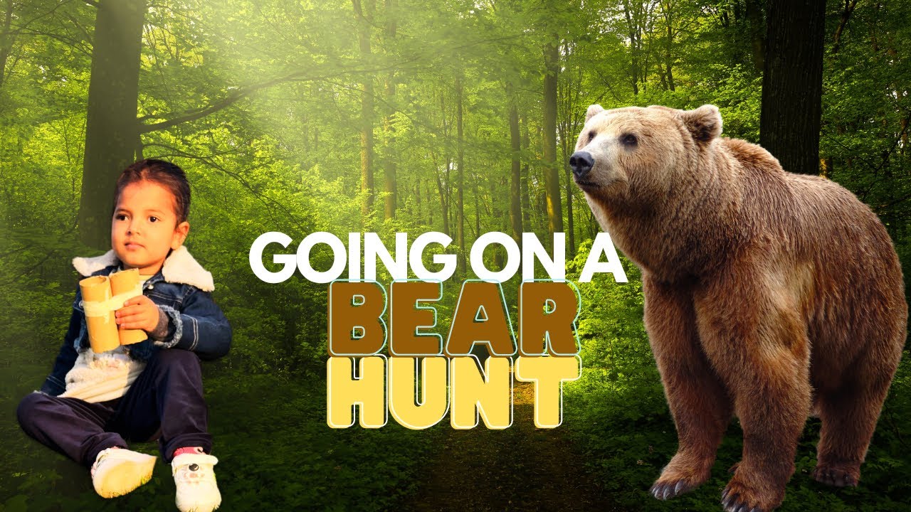 Going on a Bear Hunt - Preschool song for kids | | Like Shreya Show | Nursery rhymes + kids songs